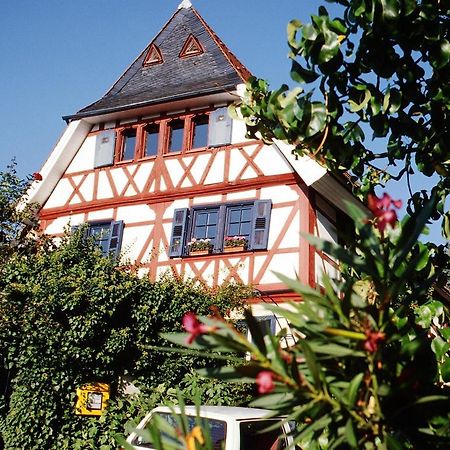 Hotel Garni Zur Bergstrasse Zwingenberg (Hessen) Exterior foto
